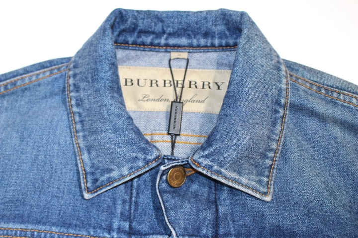 BURBERRY バーバリー デニムジャケット ジップアップブルゾン