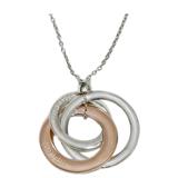 TIFFANY＆CO　ティファニー　1837トリプル　インターロッキング　ネックレス　シルバー　SV　METAL　メタル　2181000001742【208】