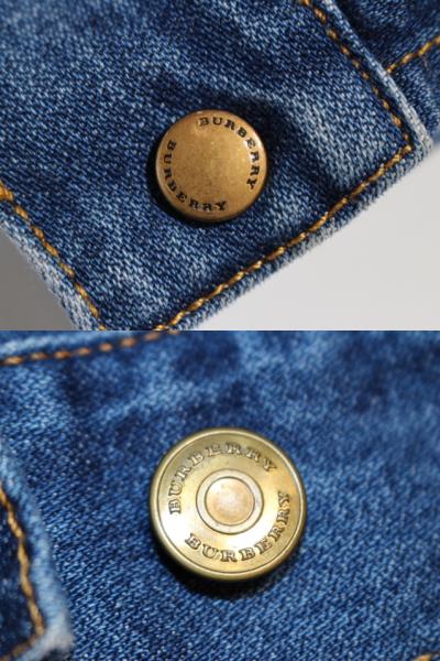BURBERRY バーバリー デニムジャケット ジップアップブルゾン