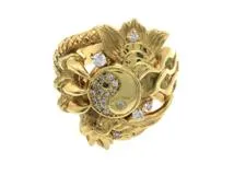 BLOODY MARY ブラッディマリー リング KAI 08X'mas 20号 K18イエロー