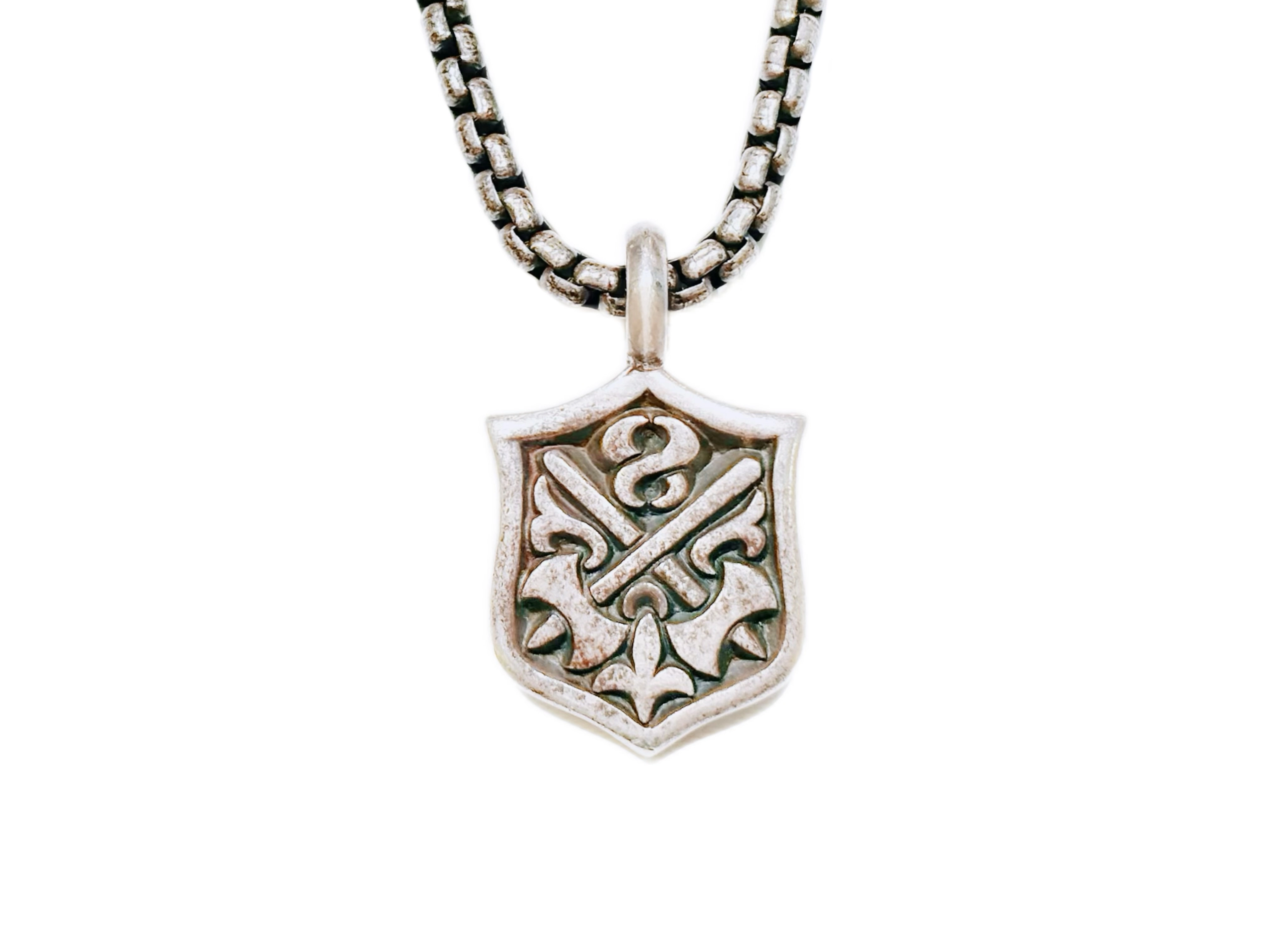 JEWELRY　ノンブランドジュエリー　デザインNC　ネックレス　SV　シルバー　約40g　2148200007127【208】