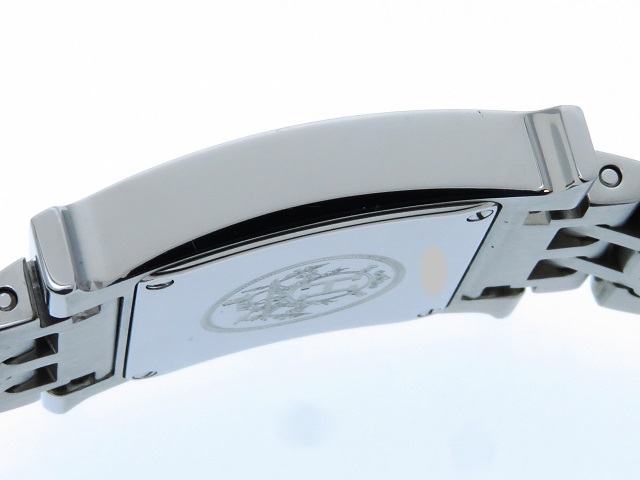 HERMES　エルメス　時計　Ｈウォッチ　H1.210　レディース　ピンク文字盤　ステンレス　クオーツ　外装仕上げ済み　（2148103318986）【200】