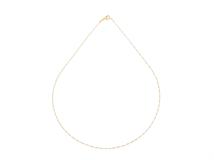 JEWELRY MAKI ジュエリーマキ チェーン ネックレス K18イエローゴールド 1.3g【473】