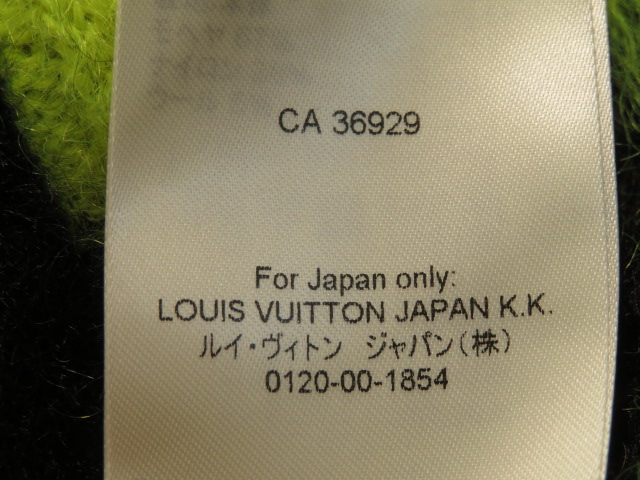 LOUIS VUITTON ルイヴィトン モノグラム モヘア カーディガン