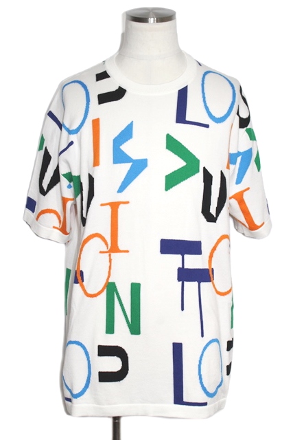 LOUIS VUITTON ルイヴィトン LVSEエレクトリックインターシャ Tシャツ メンズXL ホワイト／マルチカラー コットン  （2143000450654）【200】 の購入なら「質」の大黒屋（公式）