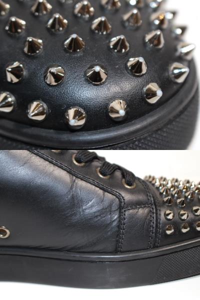 クリスチャン ルブタン サイズ 43 スパイクスタッズ パテント Miss Z Suola Strass - 100 mm パンプス - パテントレザー