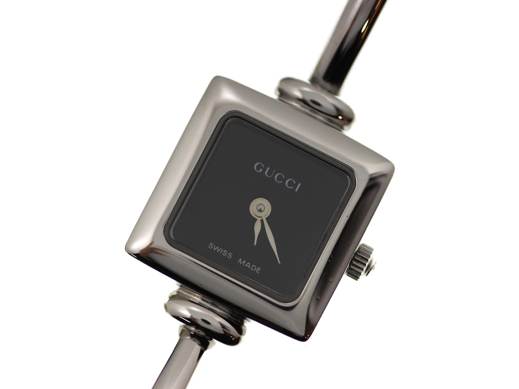時計 GUCCI 1900L GUCCI グッチ 腕時計 1900L YA019505 ステンレス ブラック文字盤