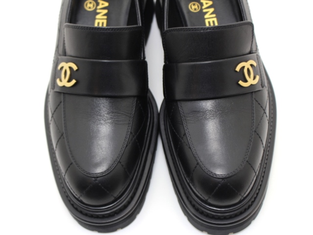 CHANEL ローファー　シャネル CHANEL シャネル 靴 ココマーク ローファー レディース37C(約23.5cm