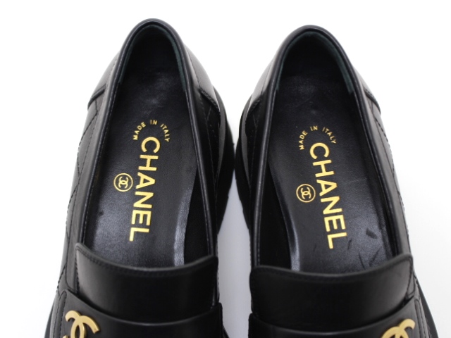 CHANEL シャネル ココマーク ローファー シャネル ローファー ココマーク マトラッセ G45474 レディース SIZE