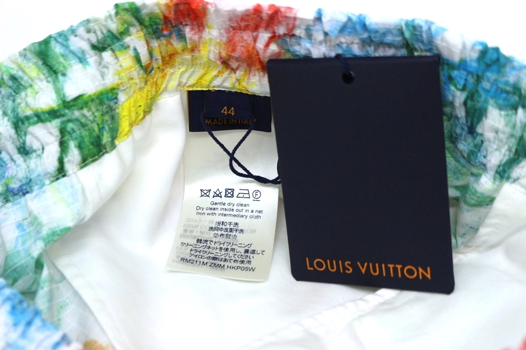LOUIS VUITTON ルイヴィトン 衣類 パステルカラー ショートパンツ メンズ44 ナイロン RM211M ZMM HKP05W