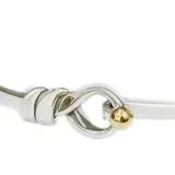 TIFFANY＆CO ティファニー フック＆アイ ブレスレット SV シルバー YG