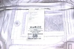 LOUIS VUITTON ルイヴィトン 衣類 モノグラムアーキテクチャ Tシャツ レディースM ホワイト/ブラウン コットン RW212B HW8 HLTS91