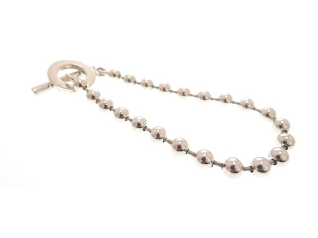 GUCCI グッチ ボールチェーン ブレスレット 925 シルバー #17
