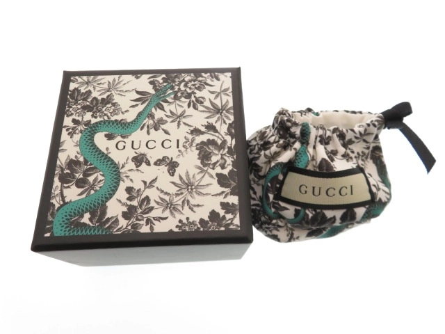 GUCCI グッチ インターロッキングG ブレスレット 925 シルバー #17 11.8g【473】
