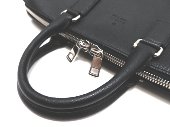 GUCCI グッチ 2wayビジネスバッグ ブラック レザー 387074