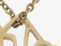 Dior 　ディオール　アクセサリー　ネックレス　ハートアローロゴネックレス　メッキゴールド　【472】2147200354552
