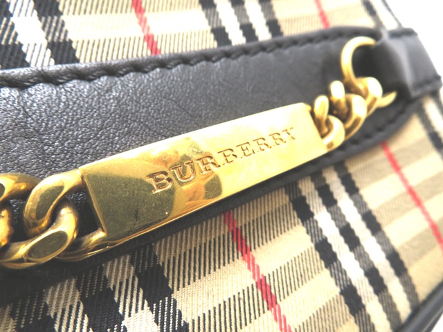 BURBERRY バーバリー ノバチェック ショルダーバッグ ベージュ