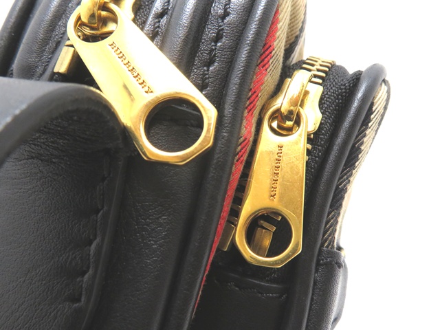 BURBERRY バーバリー ノバチェック ショルダーバッグ ベージュ