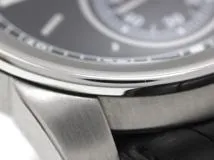 Cartier カルティエ 腕時計 2010年正規品 カリブル ドゥ カルティエ W7100014 スティール/アリゲーターベルト ブラック文字盤 自動巻き【471】