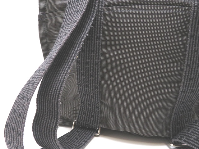 HERMES エルメス エールラインアドMM グレー／SV 2way