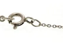 TIFFANY&CO ティファニー ジュエリー ネックレス ビーン デザイン ペンダント 925 シルバー 2.9g【473】