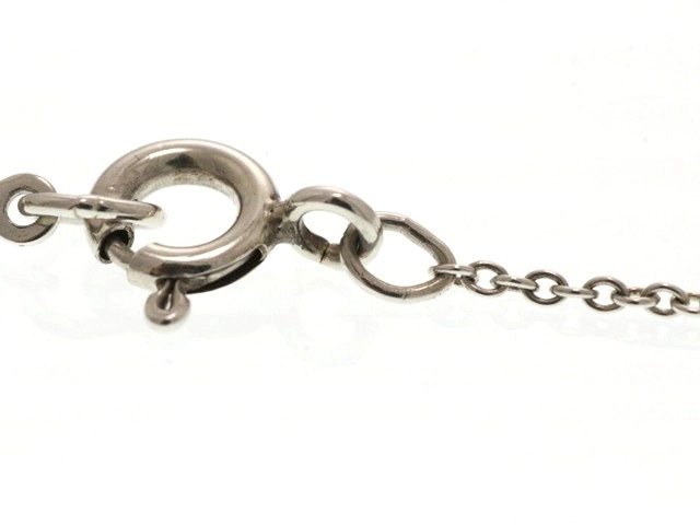 TIFFANY&CO ティファニー ジュエリー ネックレス ビーン デザイン ペンダント 925 シルバー 2.9g【473】