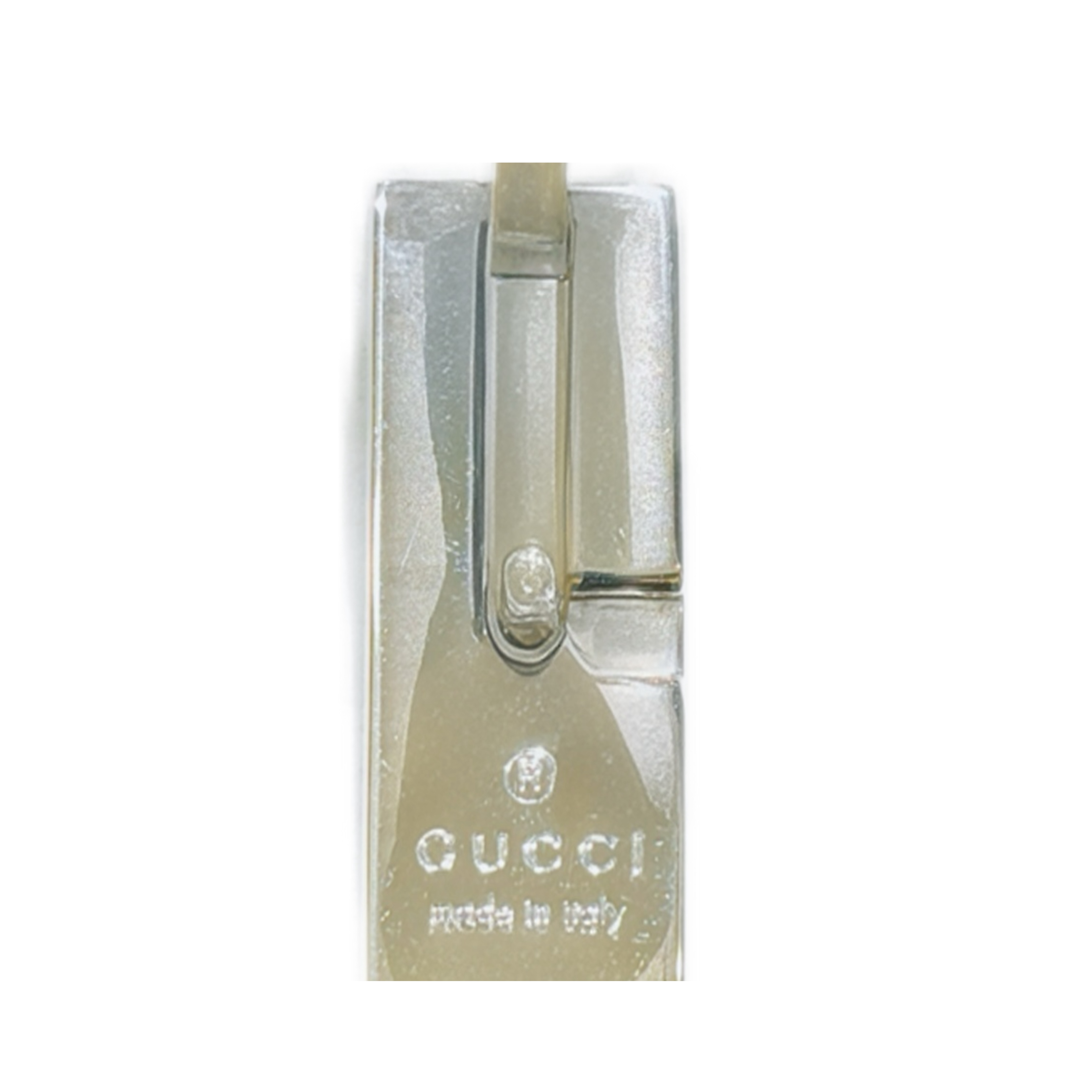 GUCCI グッチ ネックレス Gロゴプレート ペンダント 925