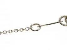 TIFFANY&CO ティファニー ジュエリー ネックレス ビーン デザイン ペンダント 925 シルバー 2.9g【473】