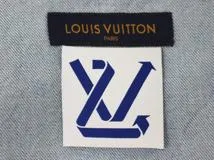 LOUIS VUITTON ルイ・ヴィトン 衣類 デニム半袖シャツ メンズS ブルー コットン 1A8XAD (2120500251097) 【200】