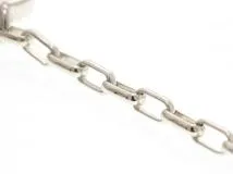 GUCCI グッチ インターロッキングG ブレスレット 925 シルバー #17 11.8g【473】