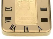 JEWELRY ノンブランド ペンダントトップ 自由の女神 リバティインゴット ペンダント K24 K18 5.9g【473】