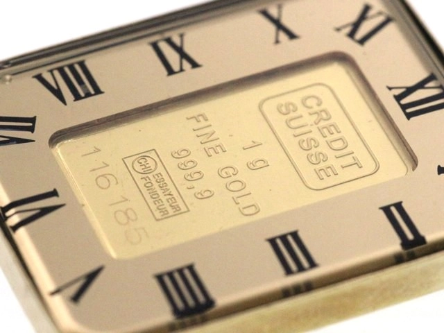 JEWELRY ノンブランド ペンダントトップ 自由の女神 リバティインゴット ペンダント K24 K18 5.9g【473】