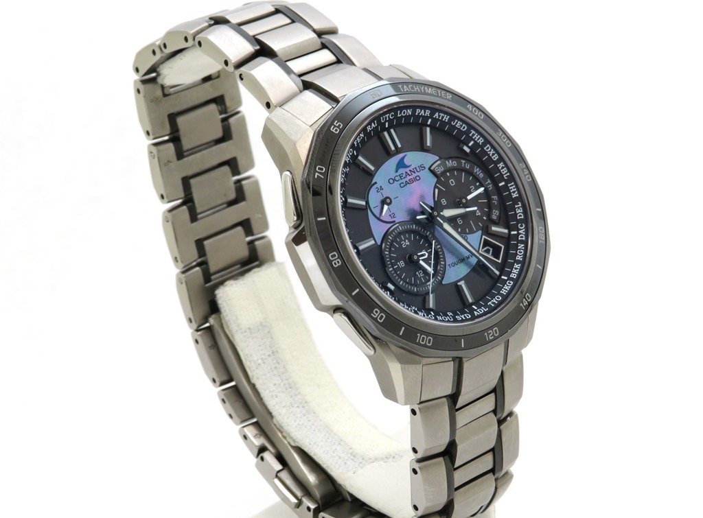 CASI0 カシオ オシアナス オーシャンマンタ OCW-S1350 チタン CASI0 カシオ オシアナス オーシャンマンタ OCW-S1350 チタン
