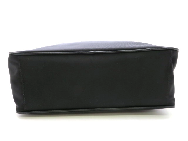 PRADA プラダ ショルダーバッグ ナイロン カーフ ブラック【473】