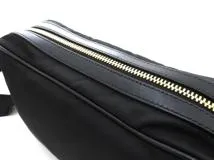 PRADA プラダ ショルダーバッグ ナイロン カーフ ブラック【473】