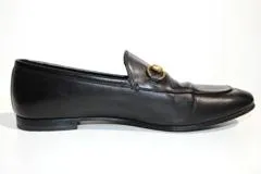 GUCCI グッチ 革靴 ホースビットローファー 483464 レディース38ハーフ 約25.5cm ブラック レザー  2148103437939【200】 の購入なら「質」の大黒屋（公式）