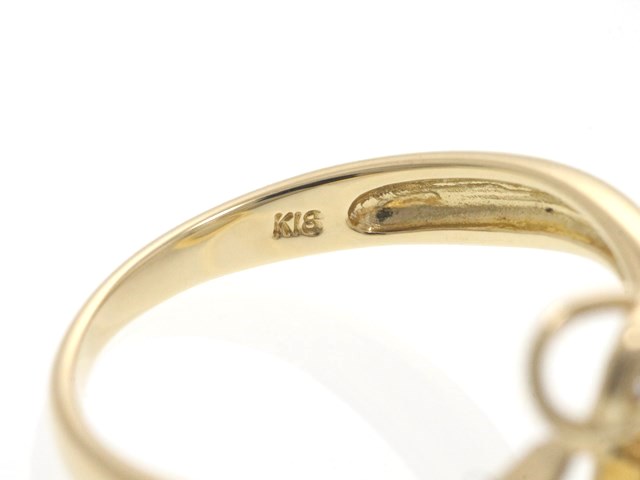 VENDOME AOYAMA ヴァンドーム青山 貴金属 宝石 リング K18 イエロー