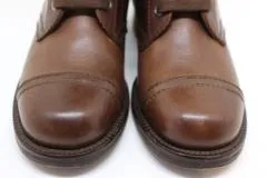 CHANEL　シャネル　ブーツ　靴　レディース35　ブラウン　レザー　G27911（2143000643971）【200】