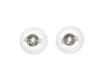 JEWELRY ノンブランド ジュエリー ピアス K14 ホワイトゴールド キュービックジルコニア 0.5g【473】