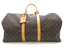 LOUIS VUITTON ルイヴィトン ボストンバッグ トラベルバッグ キーポル･バンドリエール55 モノグラム M41414【473】