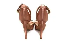 JIMMY CHOO ジミーチュウ 靴 ウエディングシューズ ピンク レザー レディース36ハーフ(約23～23.5cm) 161KAYDEN.WTC (2143700182190) 【200】