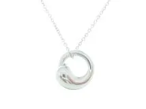 【美品】ティファニー　TIFFANY&CO.　エターナルサークル　カフス　SV Tiffany & Co. - TIFFANY&Co. ティファニー エターナルサークル