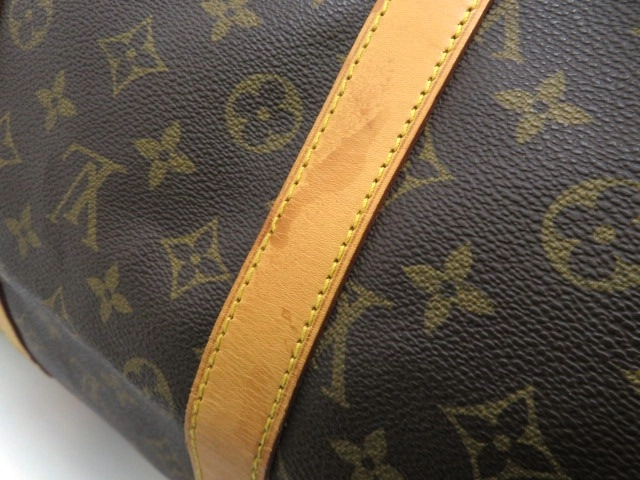 LOUIS VUITTON ルイヴィトン ボストンバッグ トラベルバッグ キーポル・バンドリエール55 モノグラム M41414【473】