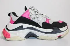 BALENCIAGA バレンシアガ TRIPLE S スニーカー トリプルS 524039 レディース38 約25cm ピンク ホワイト  2148103423260【200】 の購入なら「質」の大黒屋（公式）