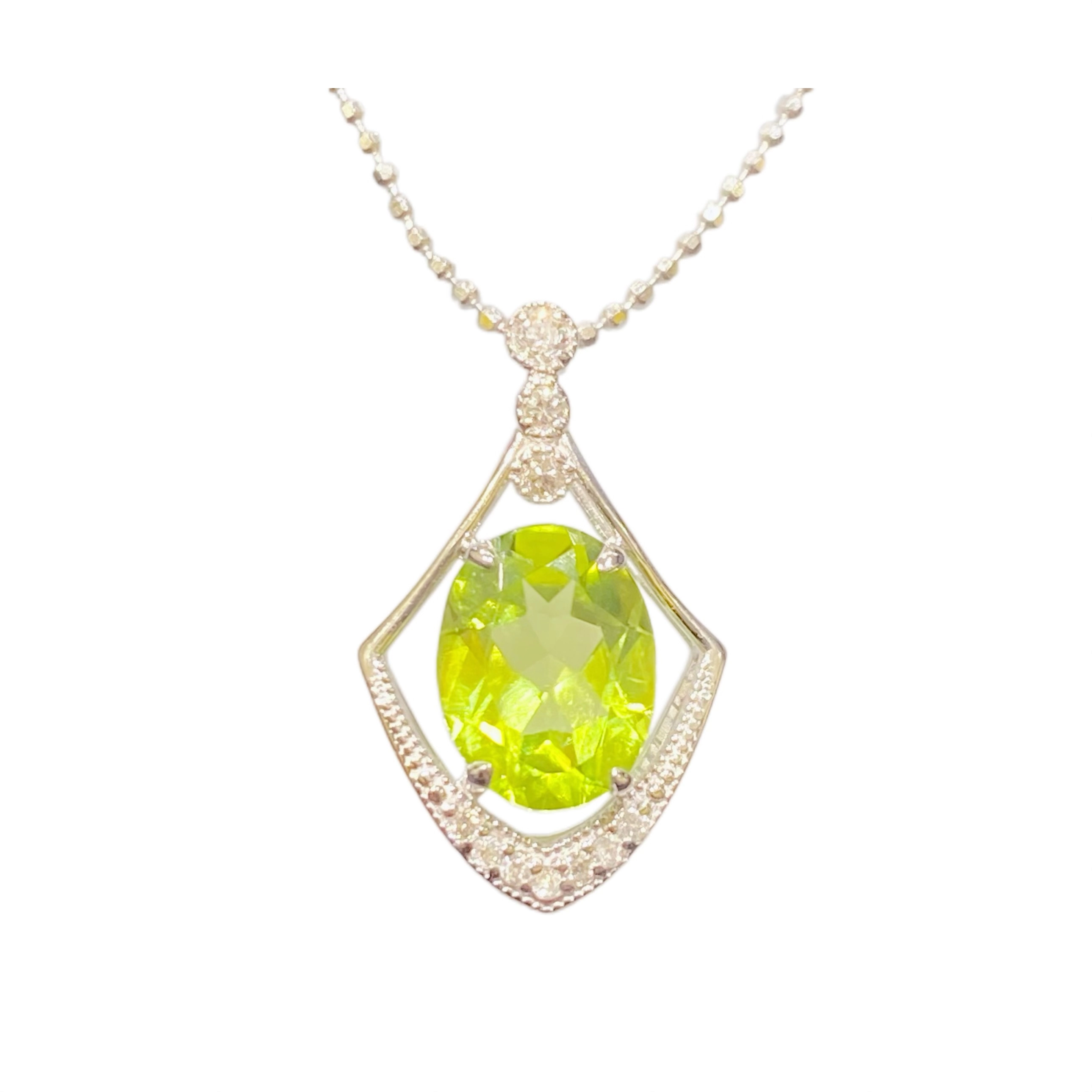 JEWELRY ノンブランドジュエリー 貴金属・宝石 ネックレス K18WG PR1.76 D0.08 約3.6g  2147100495270【208】 の購入なら「質」の大黒屋（公式）