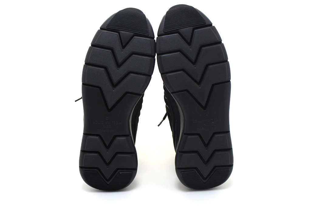 LOUIS VUITTON ルイヴィトン 靴 ファーストレーン ライン カモフラ モノグラム スニーカー メンズ7 ブラック