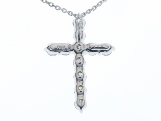 今週だけ❣ノンブランドジュエリークロスネックレス Pｔ850 JEWELRY ノンブランドジュエリー クロスネックレス PT850 PT900