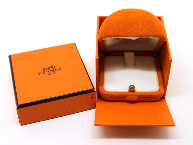 HERMES エルメス 貴金属・宝石 指輪 オランプ リング SV YG 9.4g
