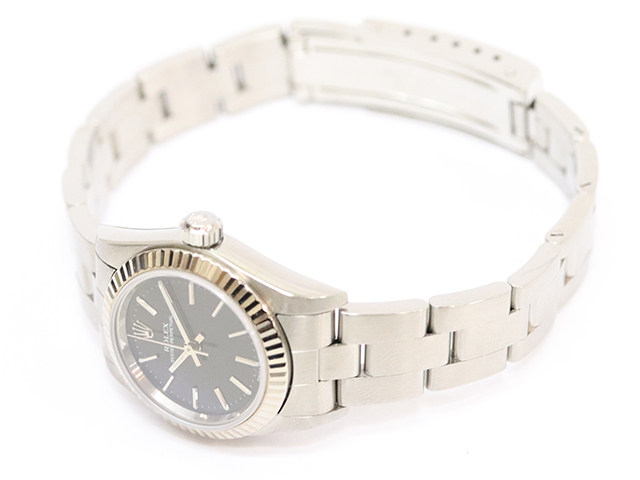 品質満点 ロレックス ROLEX K番 WG SS 76094 オイスターパーペチュアル イラスト