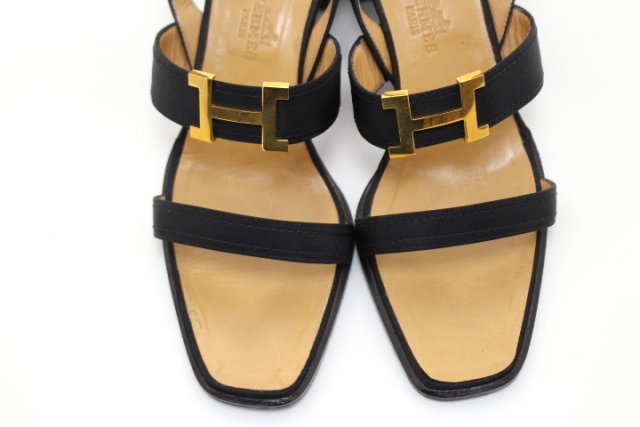 HERMES エルメス 靴 コンスタンス ストラップサンダル レディース36